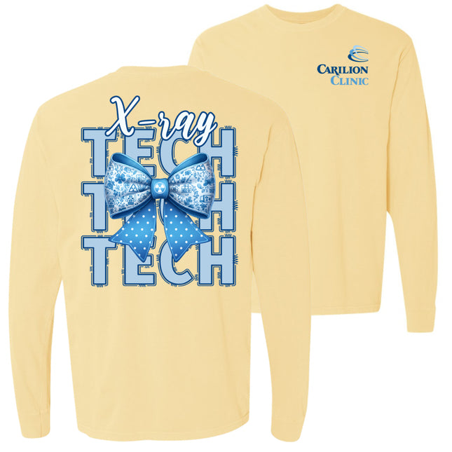 Carilion Clinic X-Ray Tech Blue Bow