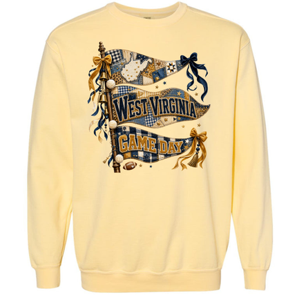 West Virginia Game Day- Comfort Colors Sweatshirt