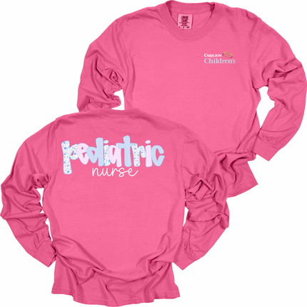 Carilion Children's Pediatric Nurse - Comfort Colors T-Shirt and Long Sleeve