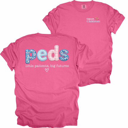 Carilion Children's Peds Little Patients Big Futures - Comfort Colors T-Shirt and Long Sleeve