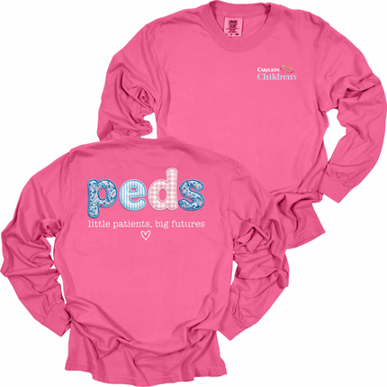 Carilion Children's Peds Little Patients Big Futures - Comfort Colors T-Shirt and Long Sleeve