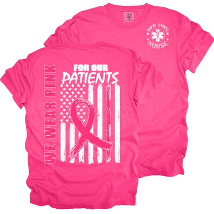 Breast Cancer - Medical and Nursing - Comfort Colors T-Shirt