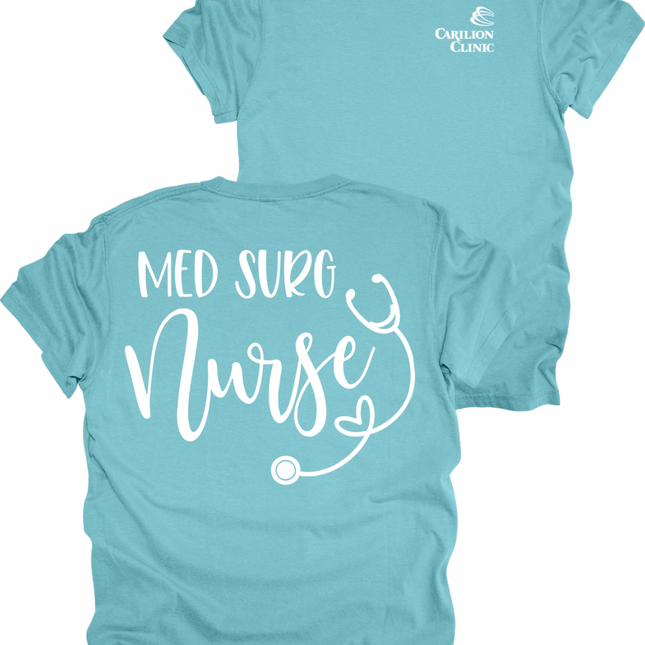 Carilion Clinic MedSurg Stethoscope - Comfort Colors T-Shirt
