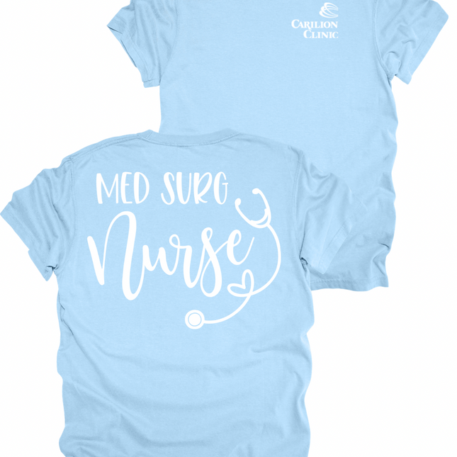 Carilion Clinic MedSurg Stethoscope - Comfort Colors T-Shirt