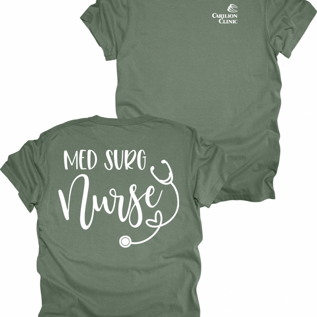 Carilion Clinic MedSurg Stethoscope - Comfort Colors T-Shirt