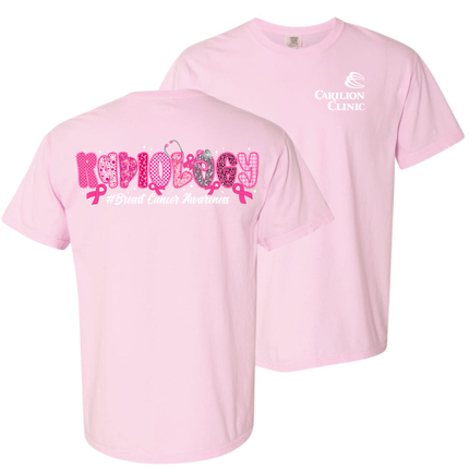 Carilion Clinic Breast Cancer Awareness per Department - Comfort Colors T-Shirt