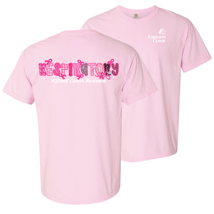 Carilion Clinic Breast Cancer Awareness per Department - Comfort Colors T-Shirt