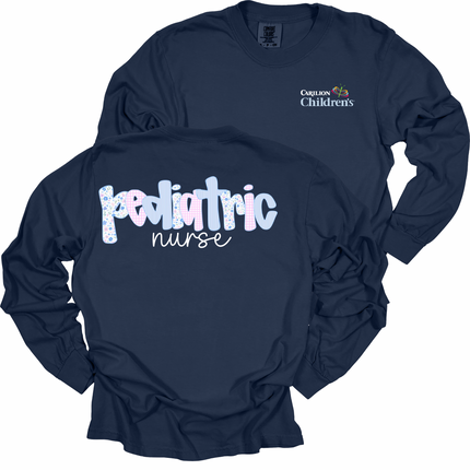Carilion Children's Pediatric Nurse - Comfort Colors T-Shirt and Long Sleeve