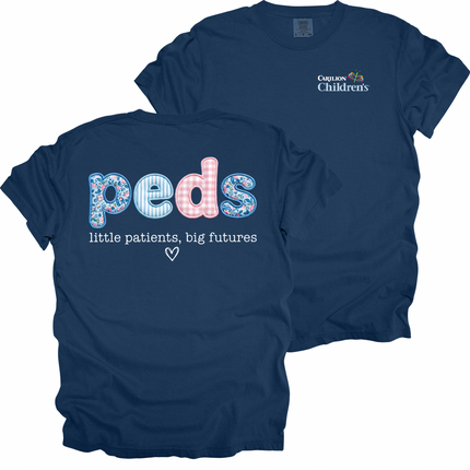 Carilion Children's Peds Little Patients Big Futures - Comfort Colors T-Shirt and Long Sleeve