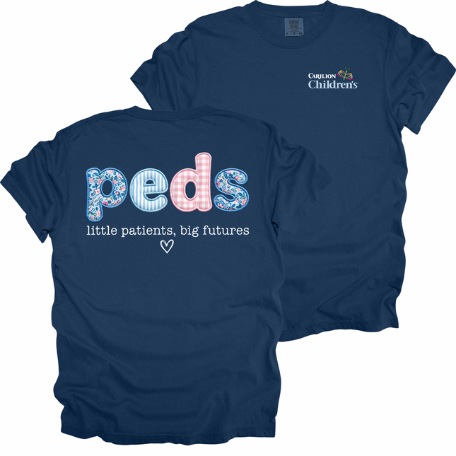 Carilion Children's Peds Little Patients Big Futures - Comfort Colors T-Shirt and Long Sleeve