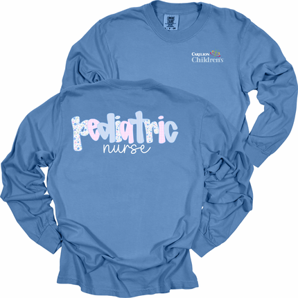 Carilion Children's Pediatric Nurse - Comfort Colors T-Shirt and Long Sleeve