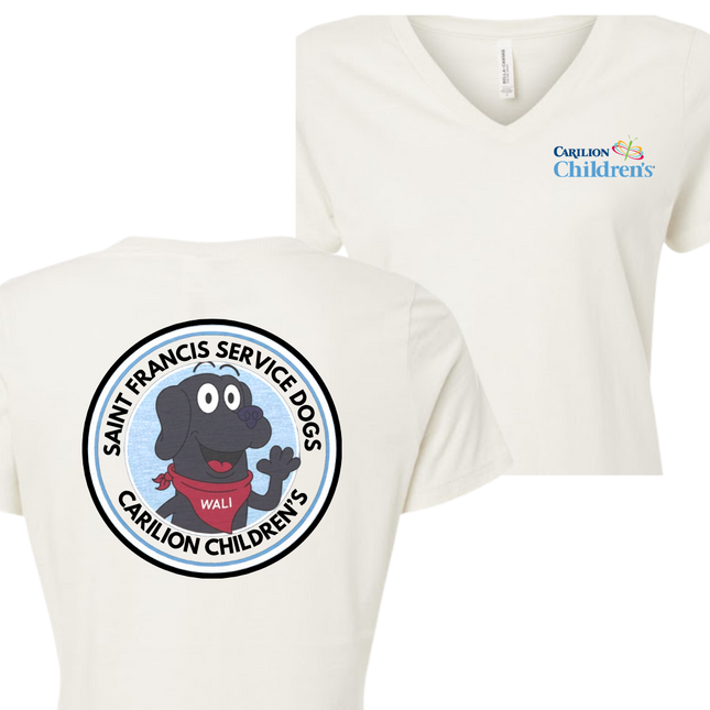 Carilion Clinic Children's Wali  - Bella and Canvas V-Neck T-Shirt