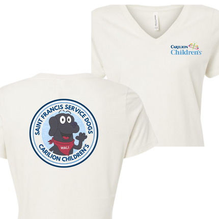 Carilion Clinic Children's Wali  - Bella and Canvas V-Neck T-Shirt
