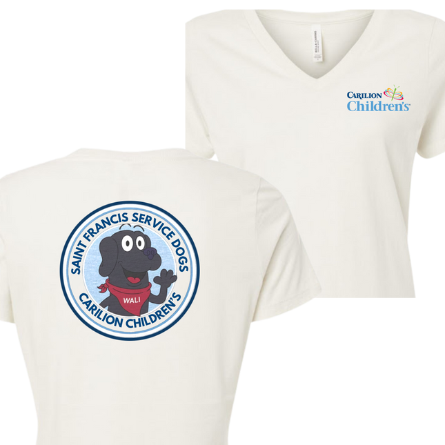 Carilion Clinic Children's Wali  - Bella and Canvas V-Neck T-Shirt