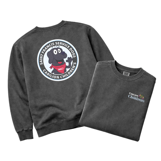 Carilion Clinic Children's Wali  - Comfort Colors Sweatshirt
