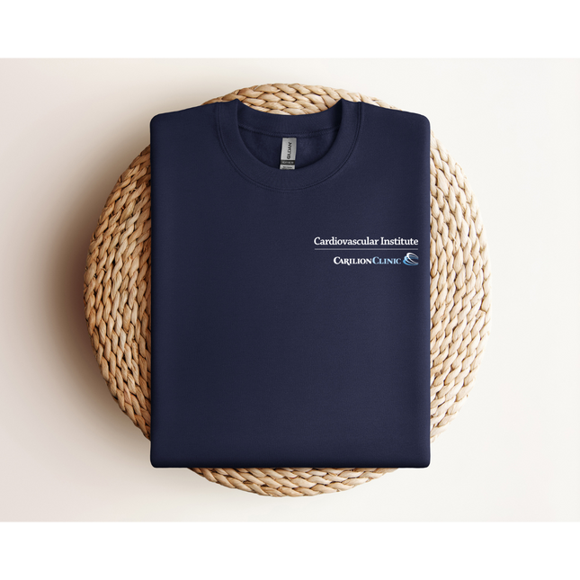 Gildan 18000 Carilion Clinic Cardiovascular Institute Crewneck Sweatshirts