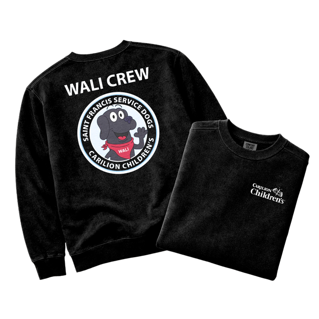 Carilion Clinic Children's Wali  - Comfort Colors Sweatshirt