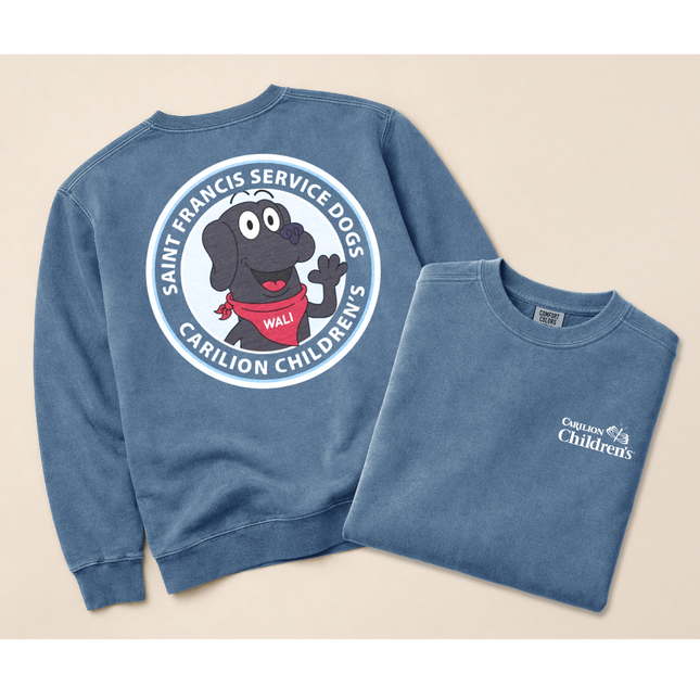 Carilion Clinic Children's Wali  - Comfort Colors Sweatshirt