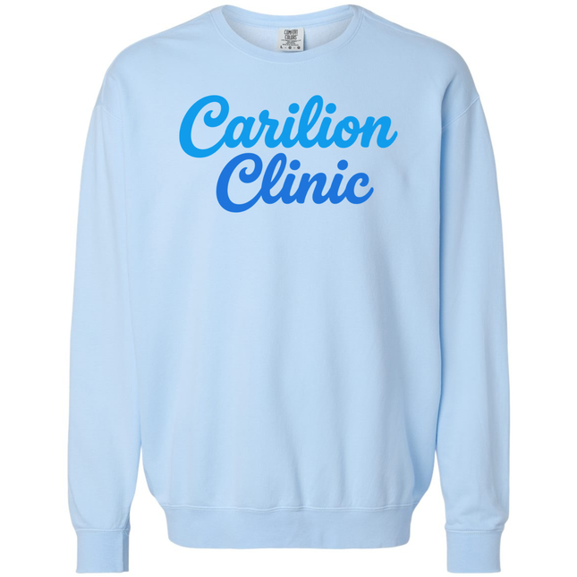 Carilion Clinic Embroidered  - Comfort Colors Sweatshirt