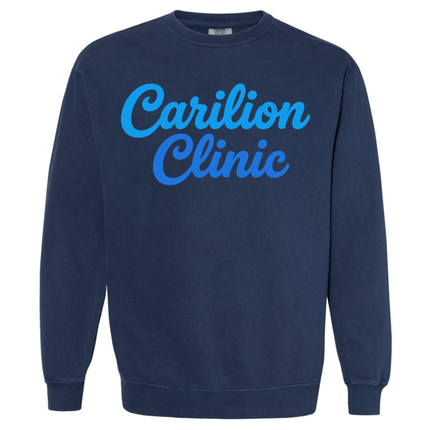 Carilion Clinic Embroidered  - Comfort Colors Sweatshirt