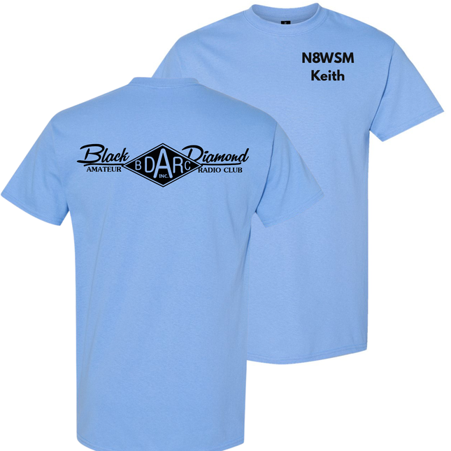 Black Diamond Radio Logo - Gildan T-Shirt