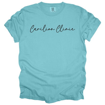 Carilion Clinic Cursive Writing Print - Comfort Colors T-Shirt