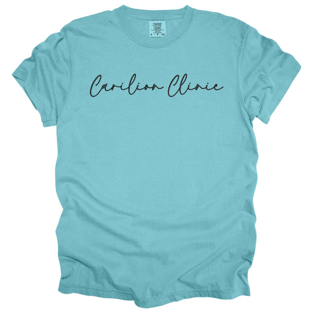 Carilion Clinic Cursive Writing Print - Comfort Colors T-Shirt