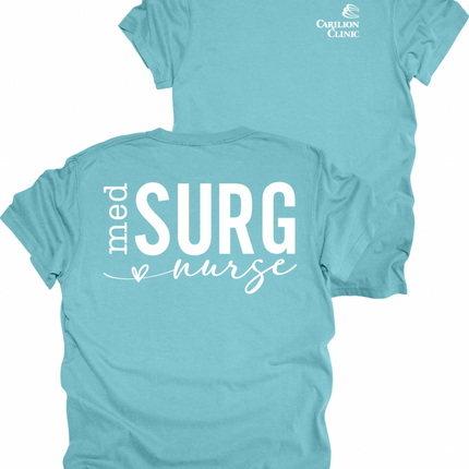 Carilion Clinic MedSurg Heart Nurse - Comfort Colors T-Shirt