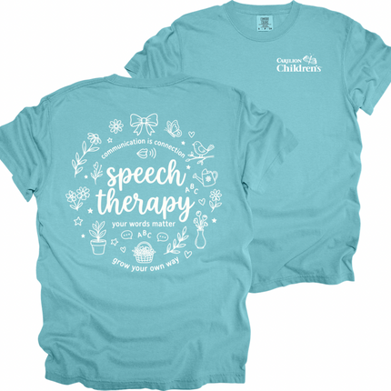 Carilion Childrens Speech Therapy Communication is Connection - Comfort Colors Apparel