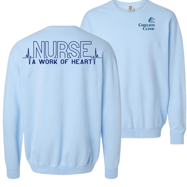 Carilion Clinic Long Sleeve and Sweatshirts - Nurse Heartbeat