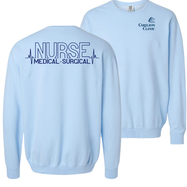 Carilion Clinic Long Sleeve and Sweatshirts - Nurse Heartbeat