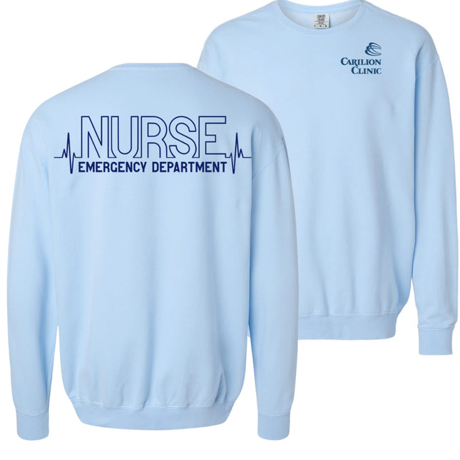 Carilion Clinic Long Sleeve and Sweatshirts - Nurse Heartbeat