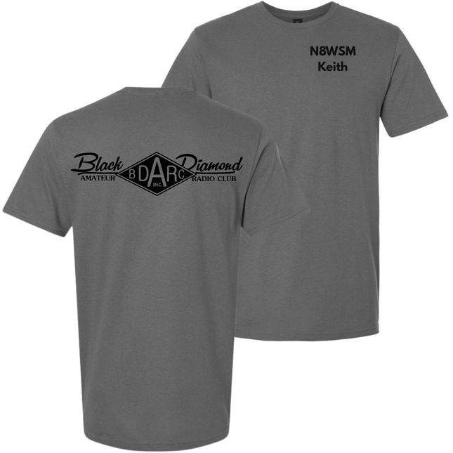 Black Diamond Radio Logo - Gildan T-Shirt