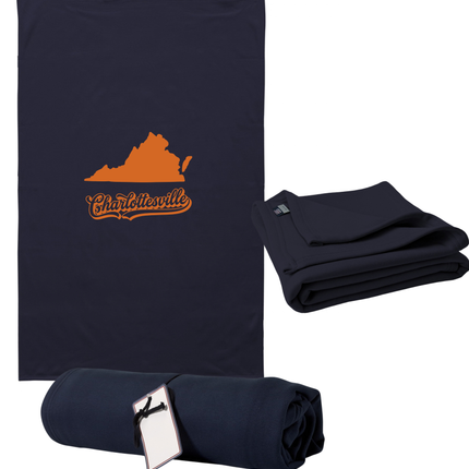 College Town Sweatshirt Blanket - 54x84 inches