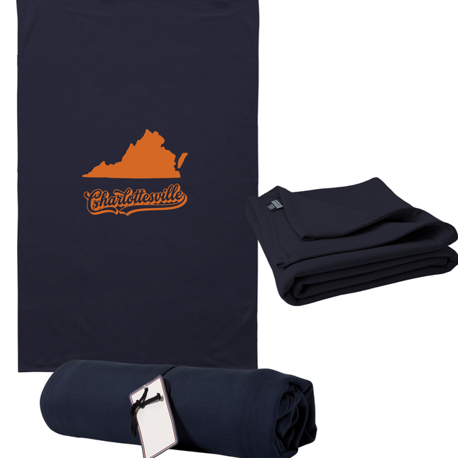 College Town Sweatshirt Blanket - 54x84 inches
