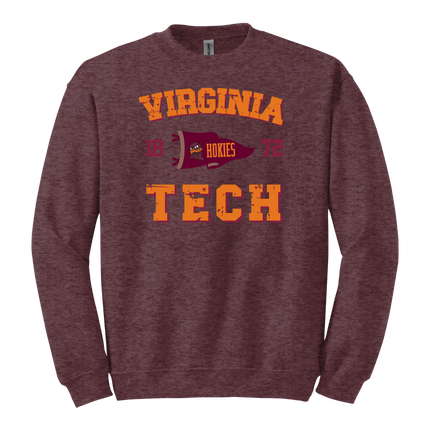VA Tech Hokie Pennant Flag - Gildan Series