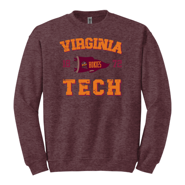 VA Tech Hokie Pennant Flag - Gildan Series