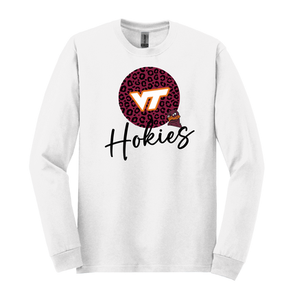 VT Hokies Cheetah Print  - Gildan Series