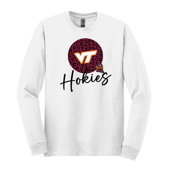 VT Hokies Cheetah Print  - Gildan Series