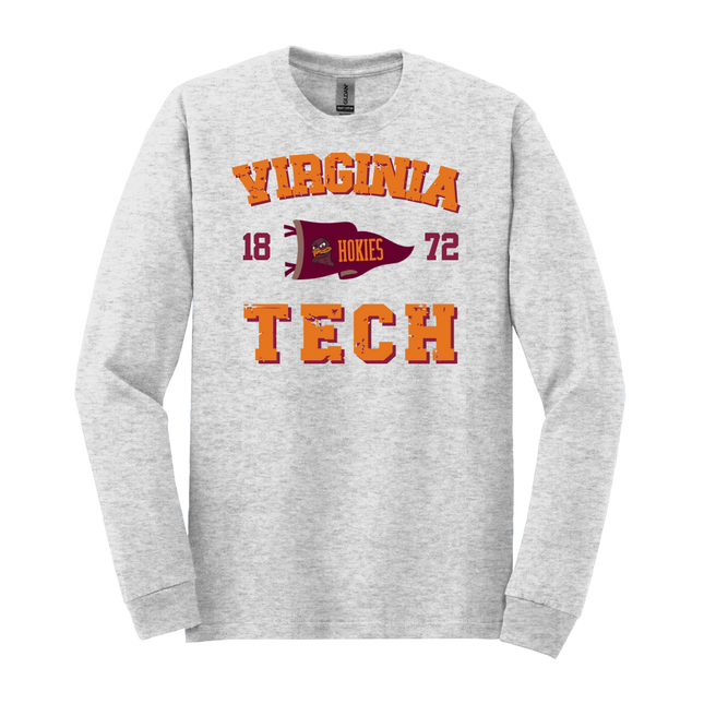 VA Tech Hokie Pennant Flag - Gildan Series