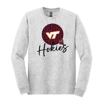 VT Hokies Cheetah Print  - Gildan Series