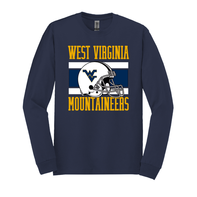 WVU Football Helmet - Gildan Series
