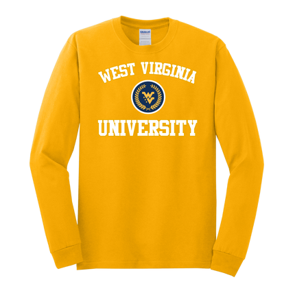 WVU Crest with Collegiate Mountaineers - Gildan Series