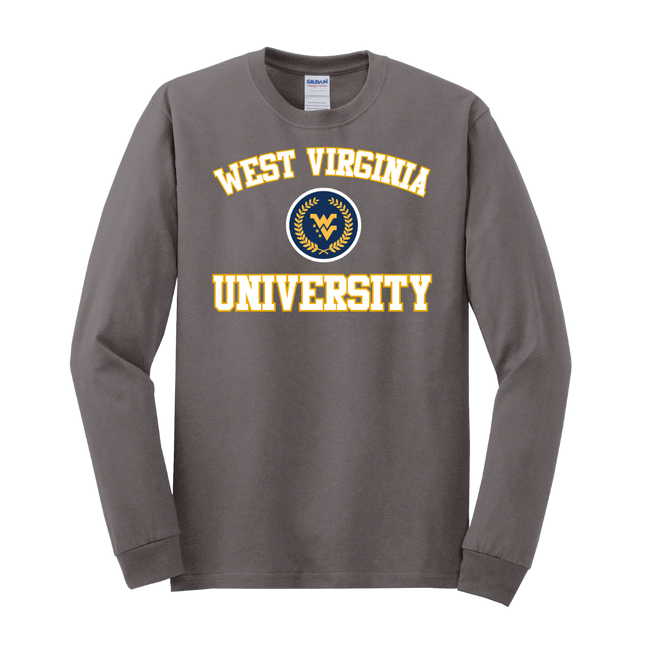 WVU Crest with Collegiate Mountaineers - Gildan Series