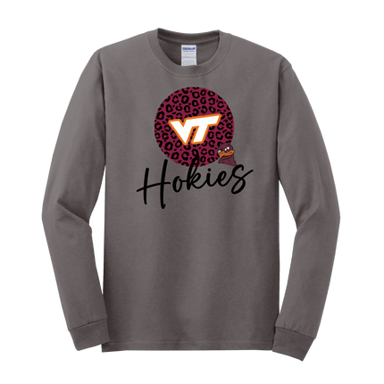 VT Hokies Cheetah Print  - Gildan Series