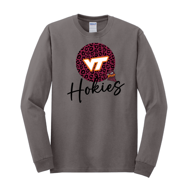VT Hokies Cheetah Print  - Gildan Series