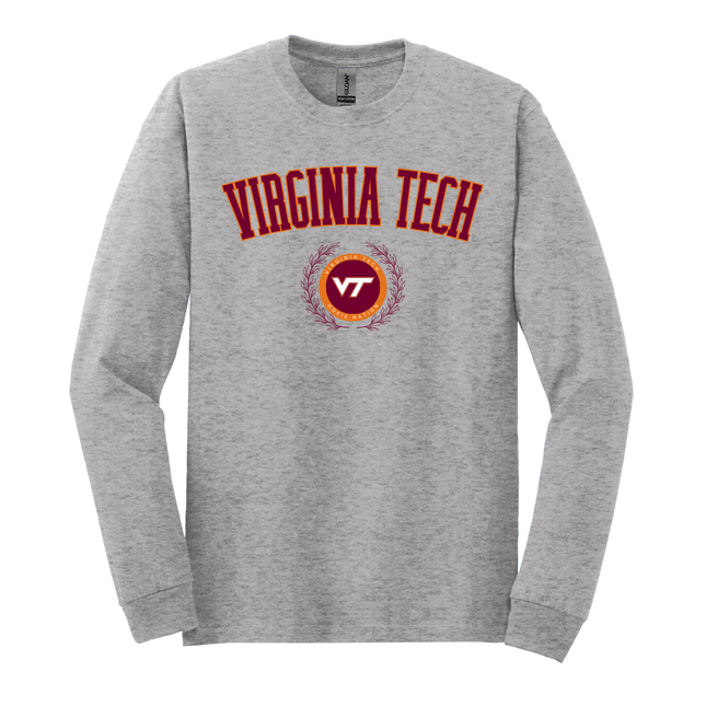 Virginia Tech Collegiate Emblem - Gildan Series