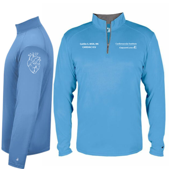 Carilion Clinic CVI Badger Sport Quarter Zip