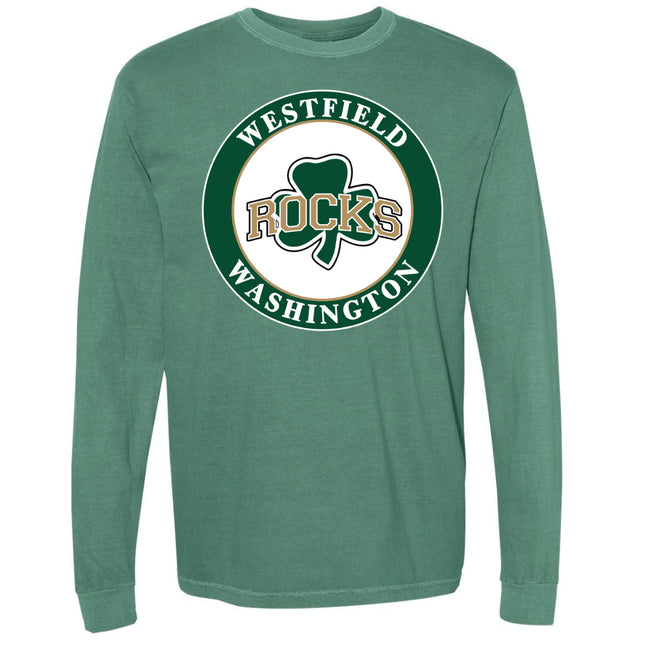 School Emblem - Green / White