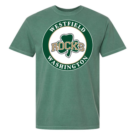 School Emblem - Green / White